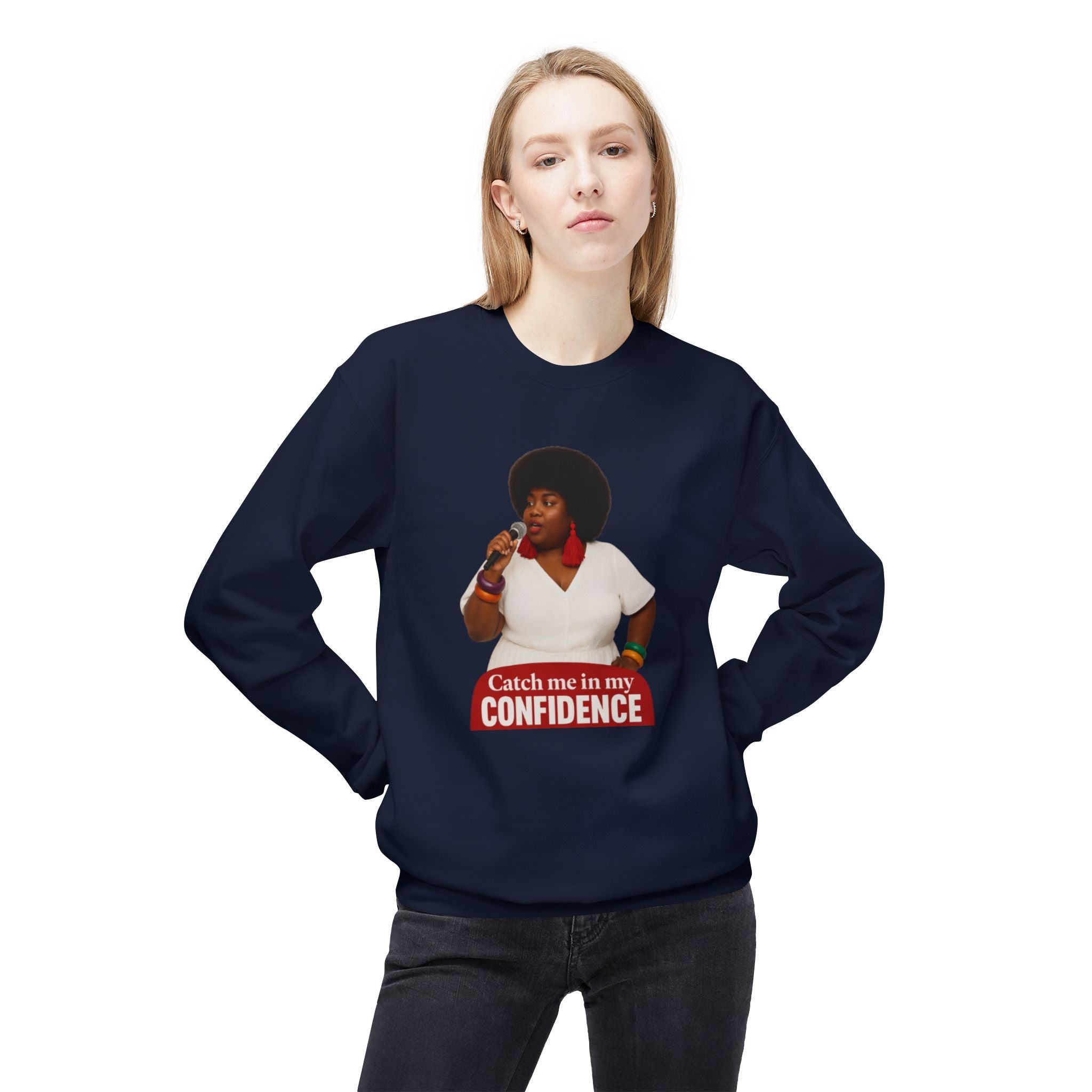 Born for This Stage Sweatshirt - Unisex Midweight Fleece Crewneck